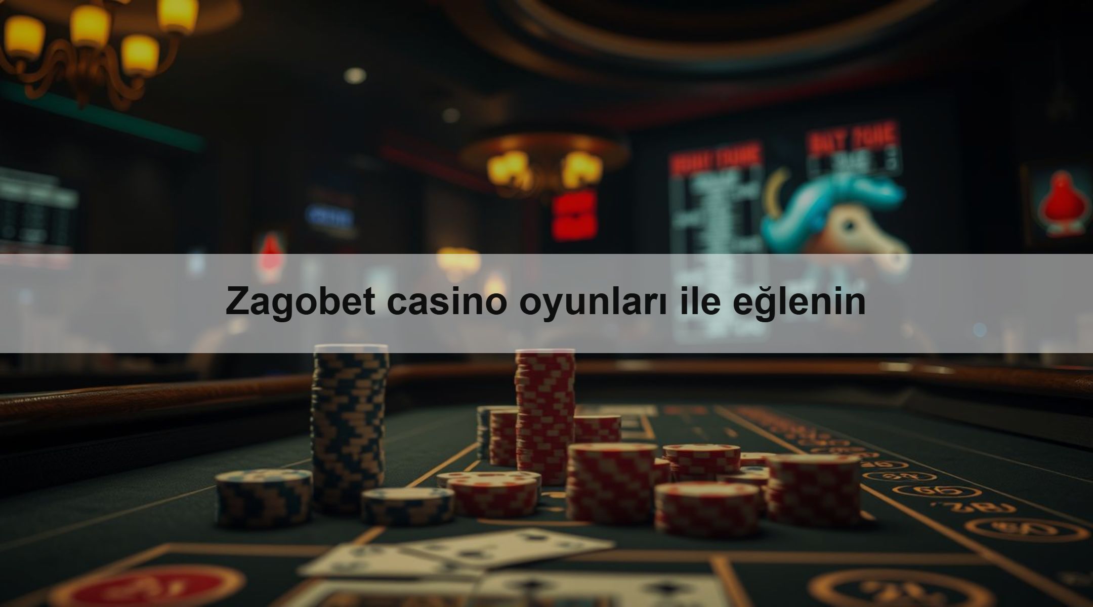 Zagobet casino oyunları ile eğlenin